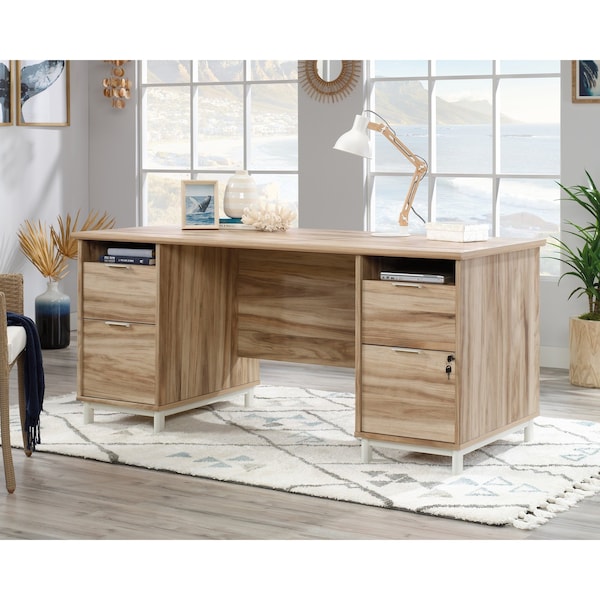 Sauder Portage Park Executive Desk Ka A2 , Four drawers feature full